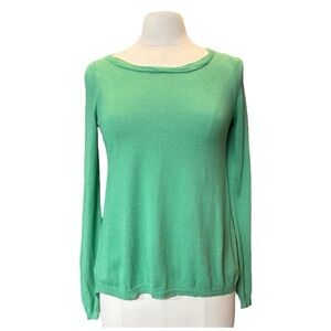 Anthropologie | Vintage Bird Label | Green Knit Pullover Sweater | Small